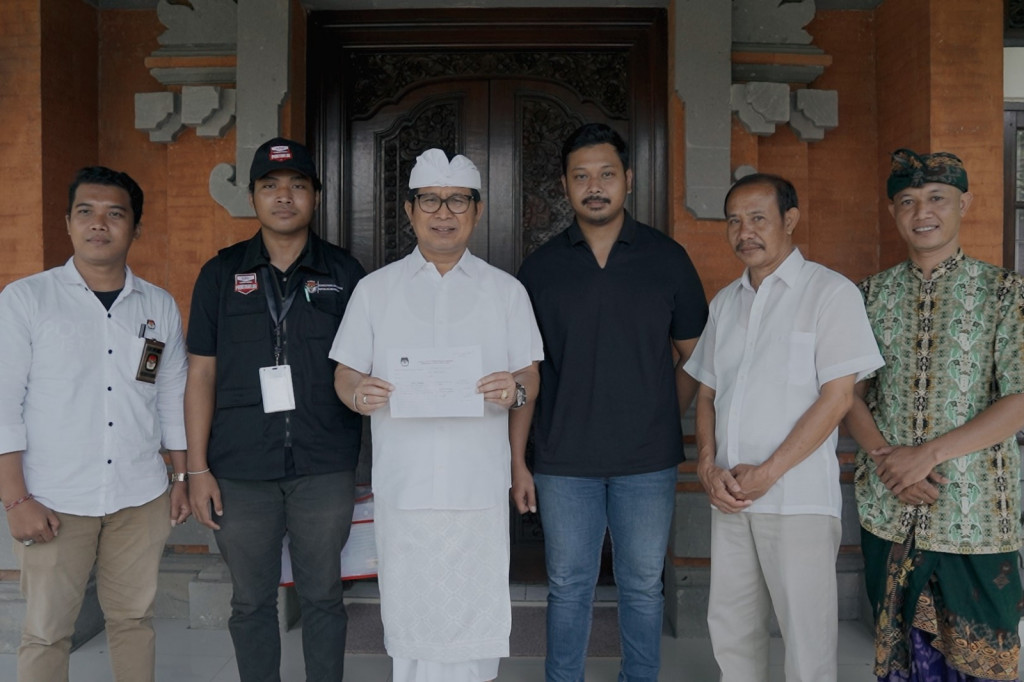 Sekda Adi Arnawa Ikuti Coklit Pemutakhiran Data Pemilih